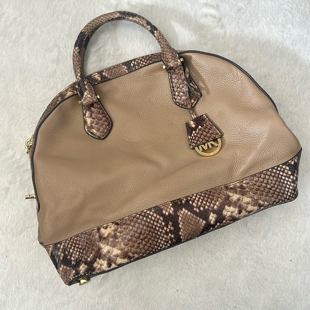 Michael Kors Snake Embossed Bag